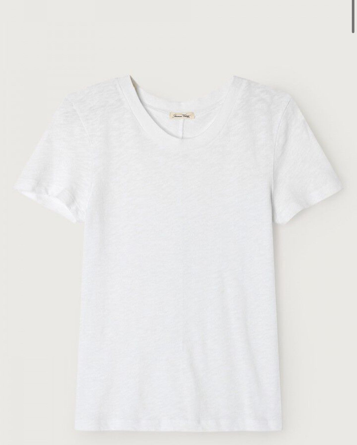 AMERICAN VINTAGE SONOMA T-SHIRT - WHITE