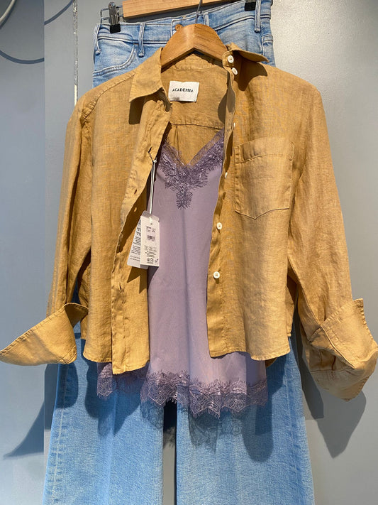 ACADEMIA - MIA - BLOUSE - CAMEL