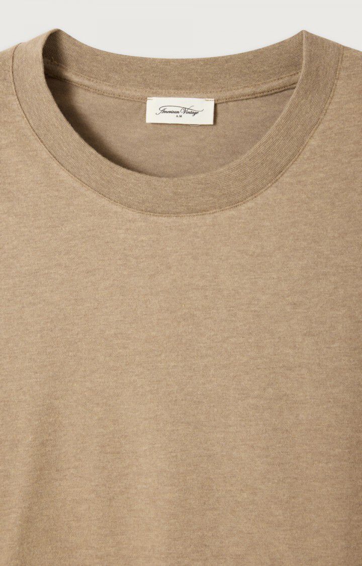 AMERICAN VINTAGE YPAWOOD T-SHIRT MACCHIATO CHINE