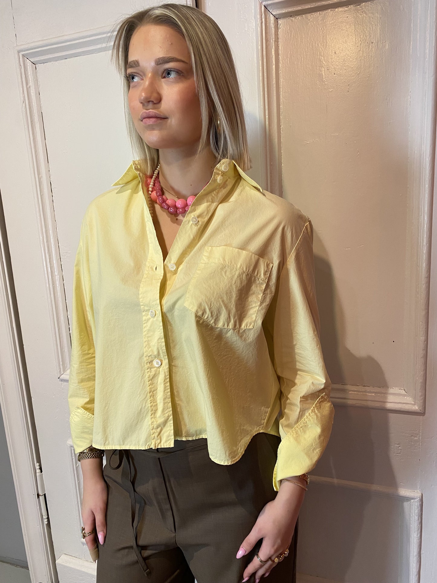 ACADEMIA - MIA - BLOUSE - GEEL