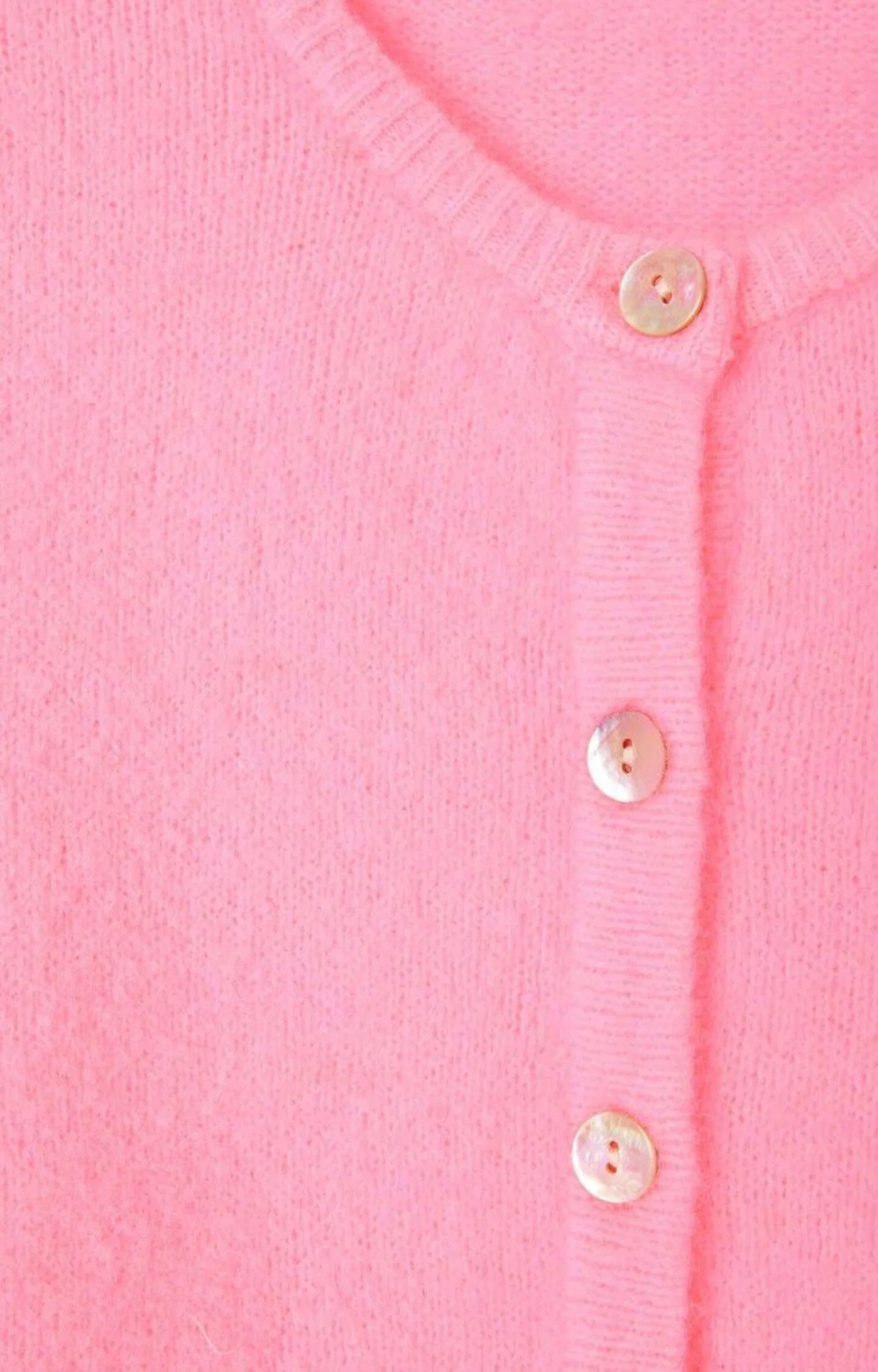 AMERICAN VINTAGE CARDGAN - VITOW - PINK MELANGE