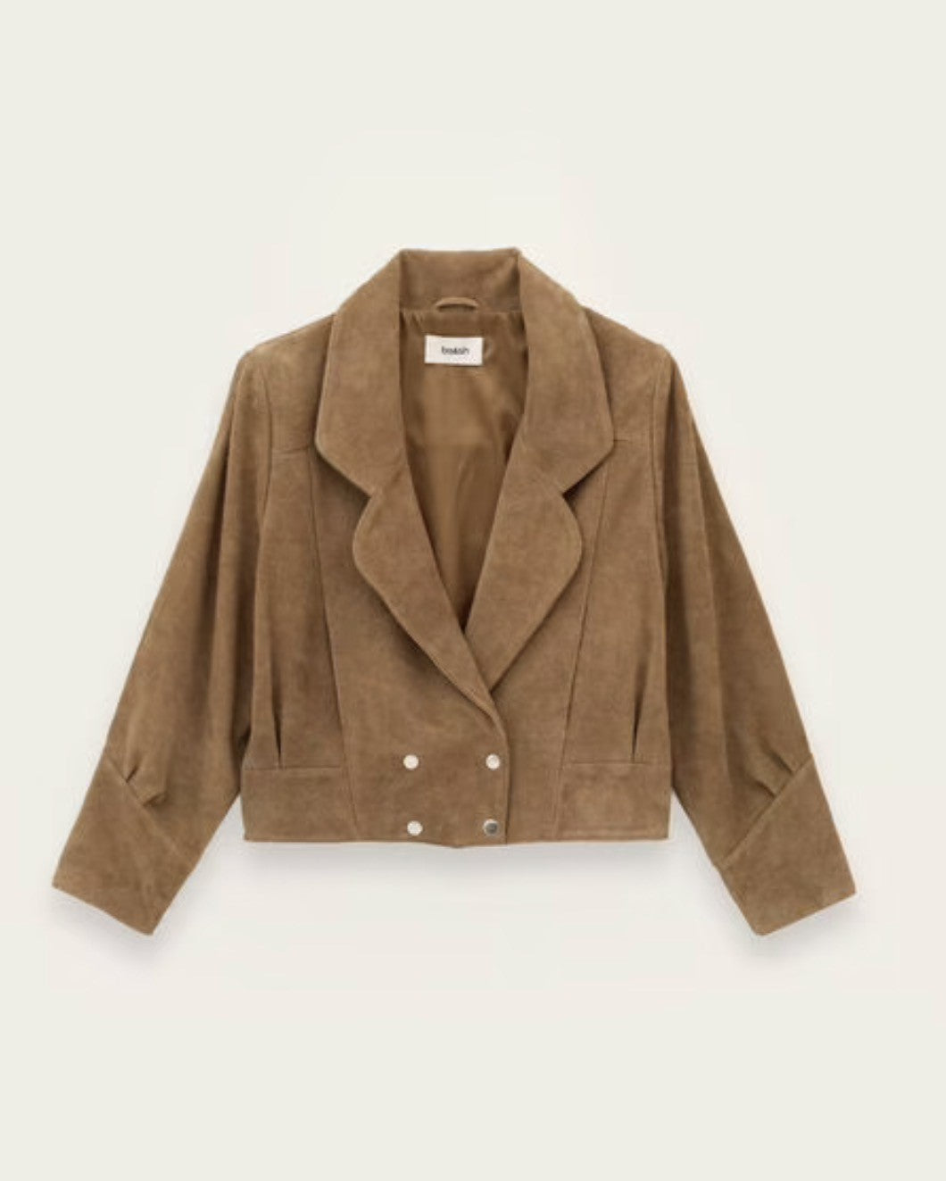 BASH COWY SUEDE JAS - CAMEL - BLOND