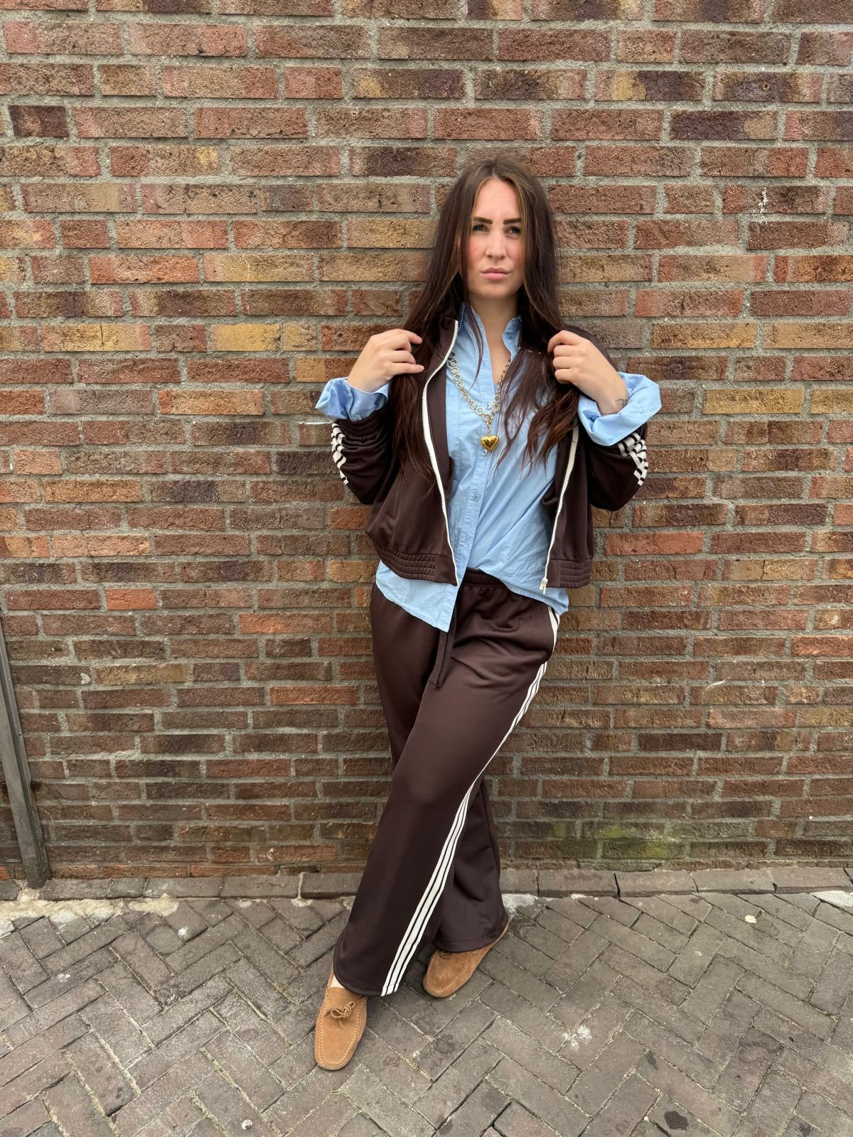 BA&SH JIMI CARDIGAN CHOCOLATE BROWN