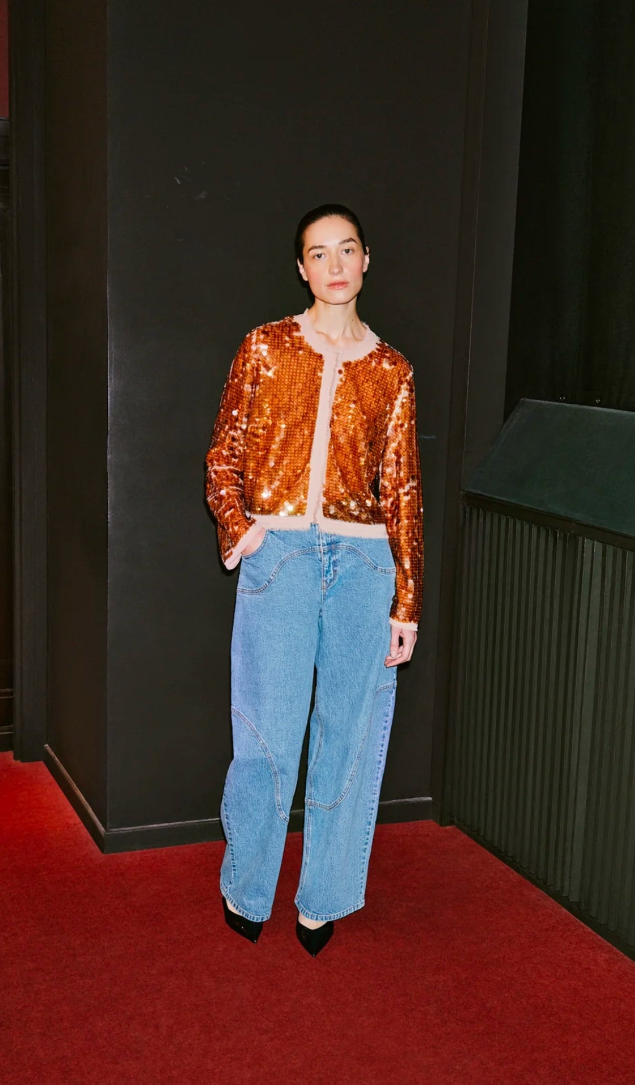 BAUM UND PFERDGARTEN BETHINA JACKET - BURNT CAMEL