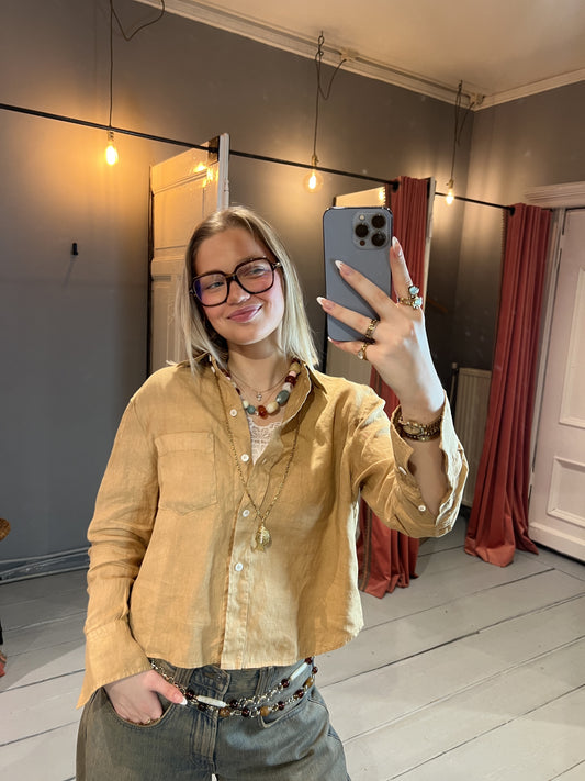 ACADEMIA - MIA - BLOUSE - CAMEL