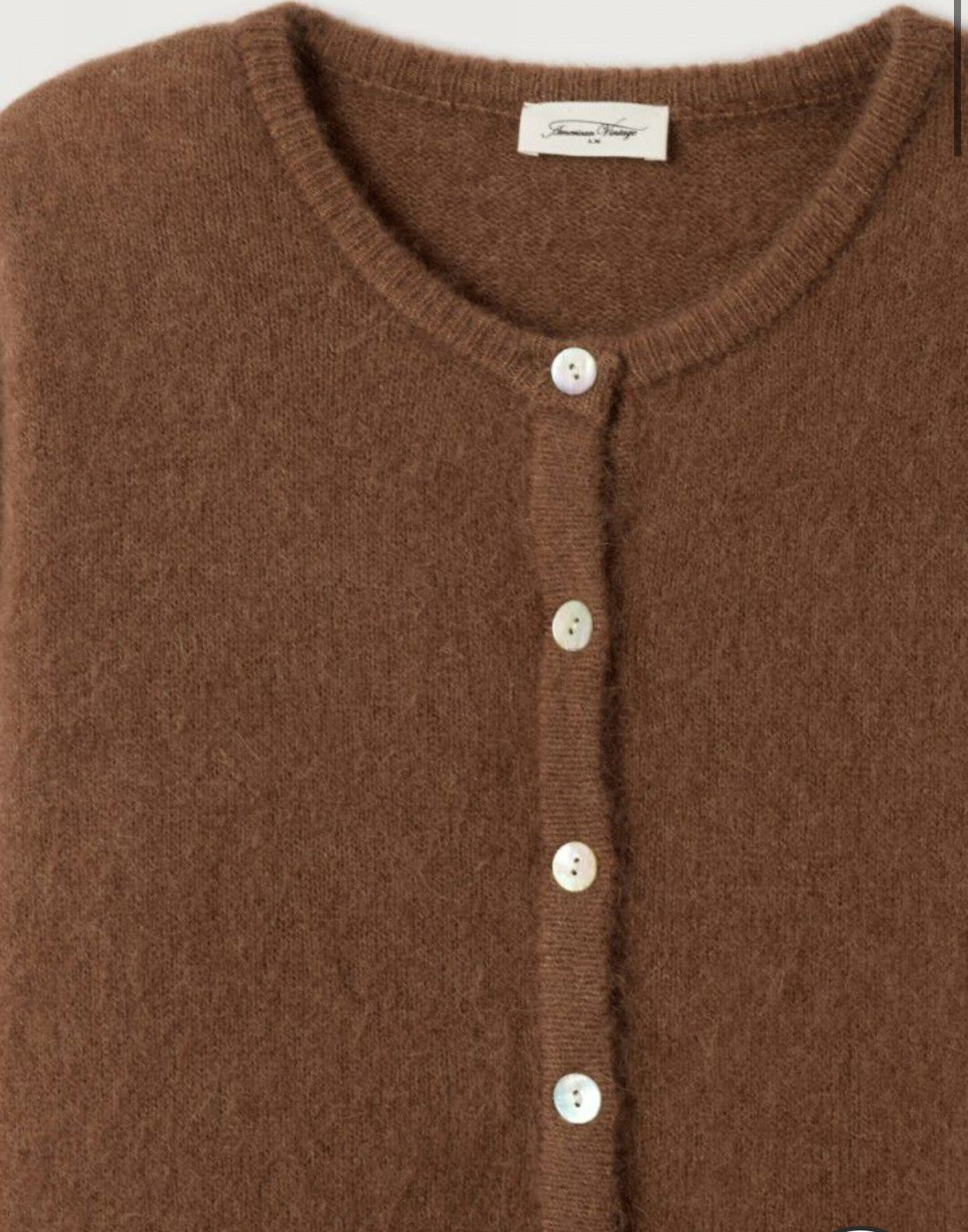 AMERICAN VINTAGE VEST - CHOCOLATE CHINE