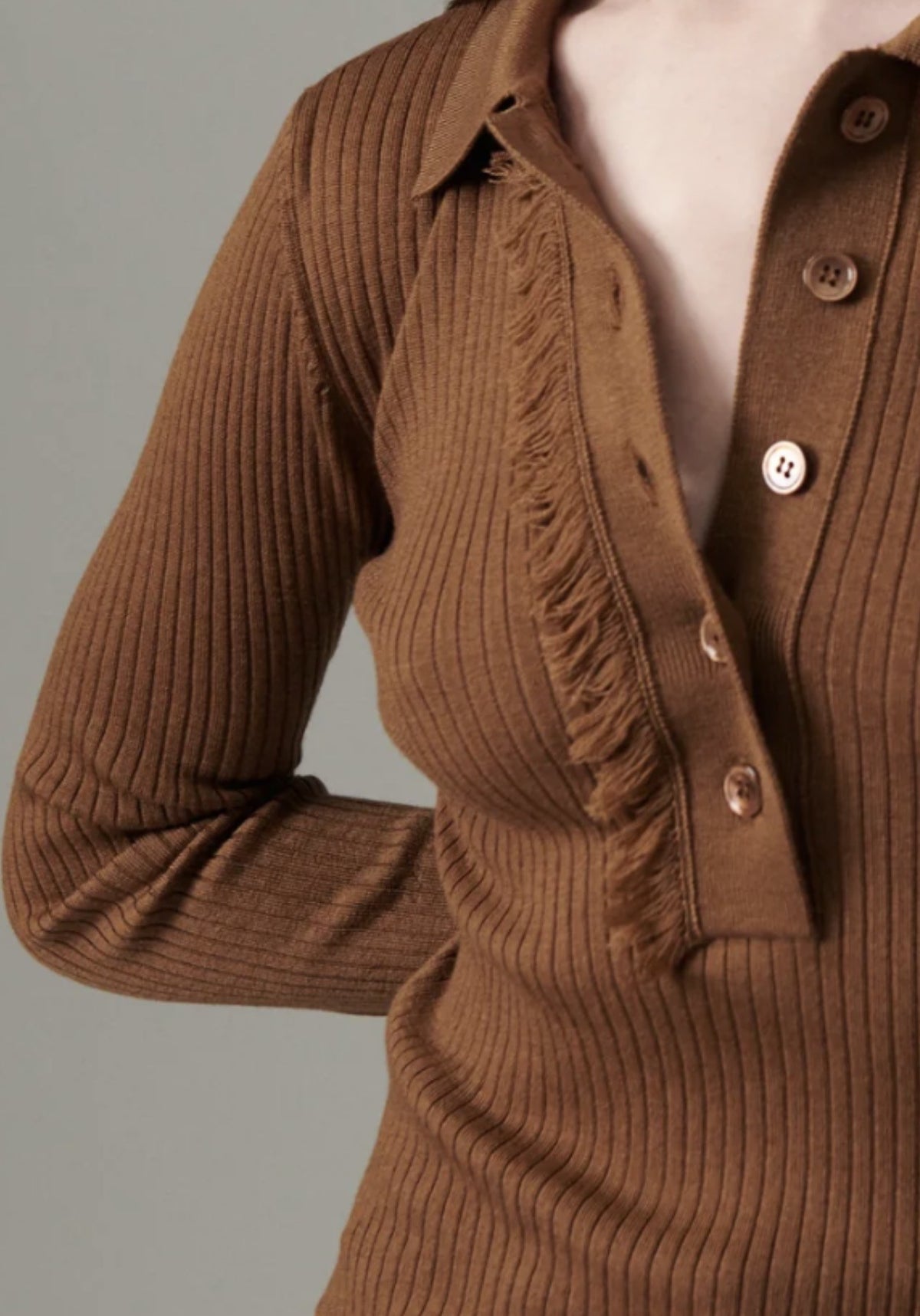 DAY MURPHY PULLOVER -DAILY ELEMENT - RUBBER / CAMEL