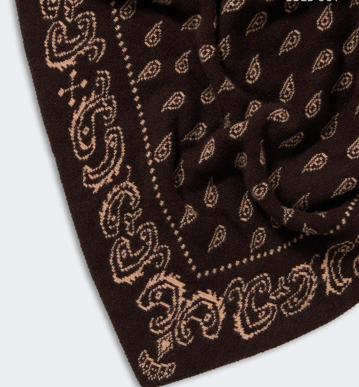 GUEST IN RESIDENSCE SCARF - THE WILD RAG - BURNT COCOA /DUNE