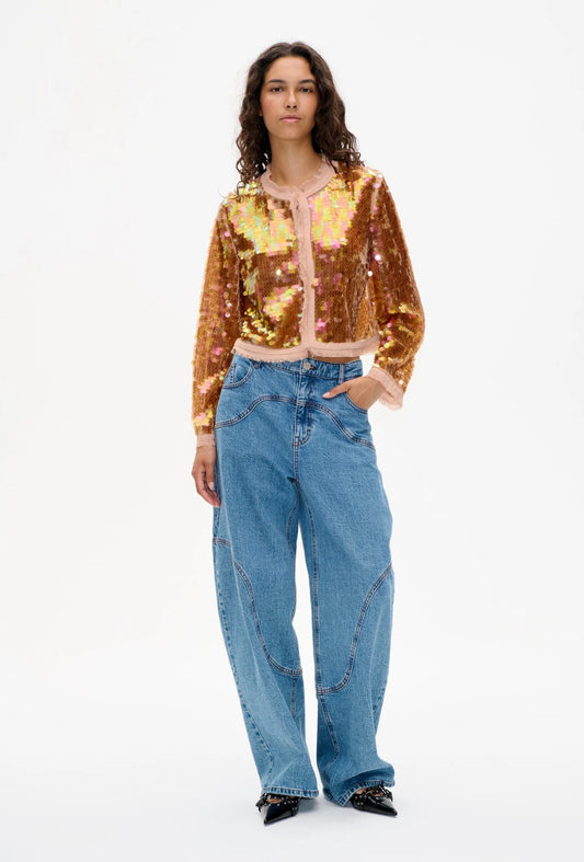 BAUM UND PFERDGARTEN BETHINA JACKET - BURNT CAMEL