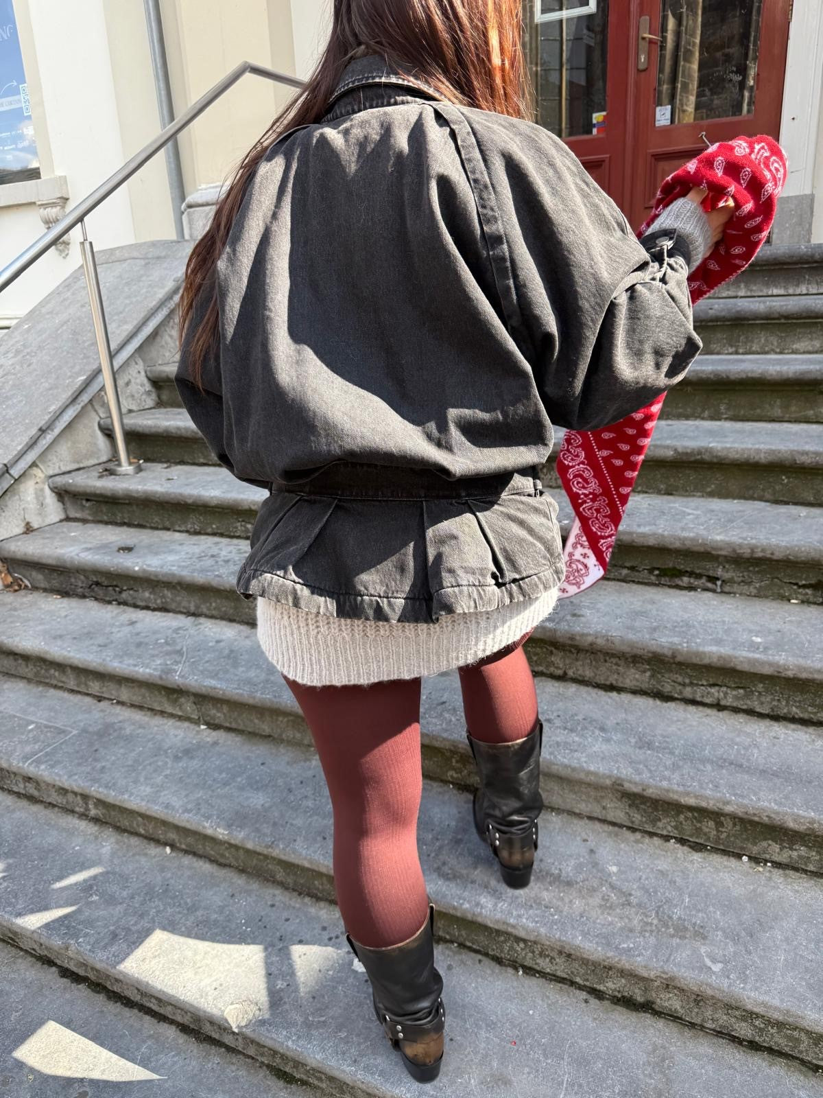 HAIKURE JUNE JACKET EARL WASH