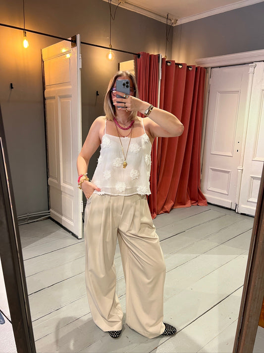 HERSKIND FRIDA TOP WHITE