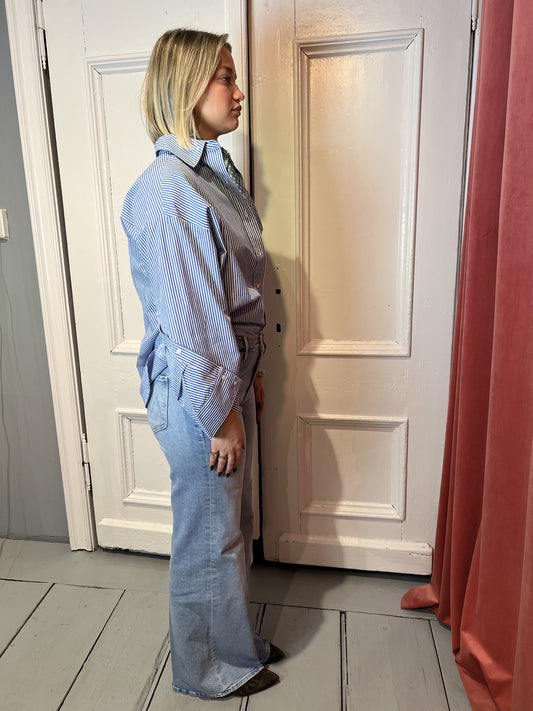 MOTHER DENIM - THE HUSTLER ROLER SNEAK - JEANS - COMPLETE 360