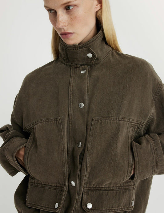 MARGAUX LONNBERG KIKA JACKET - BROWN
