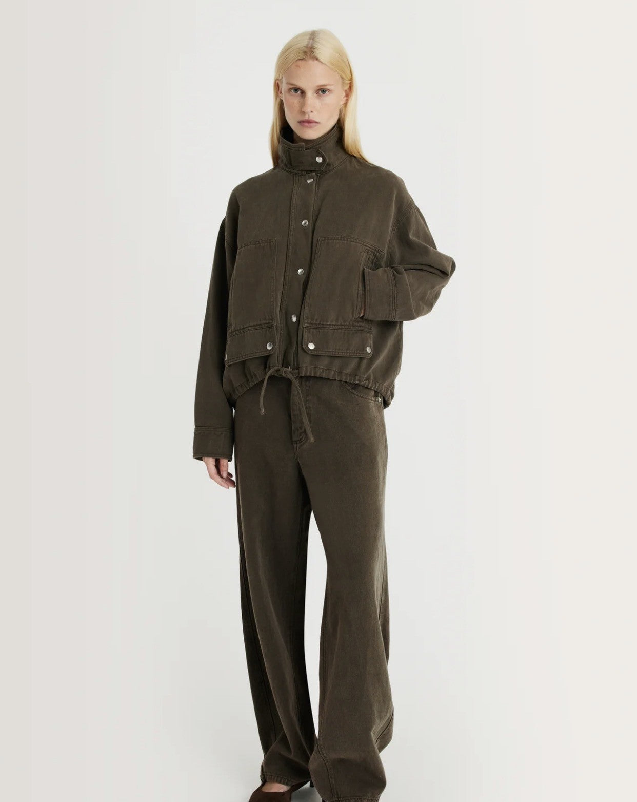 MARGAUX LONNBERG KIKA JACKET - BROWN