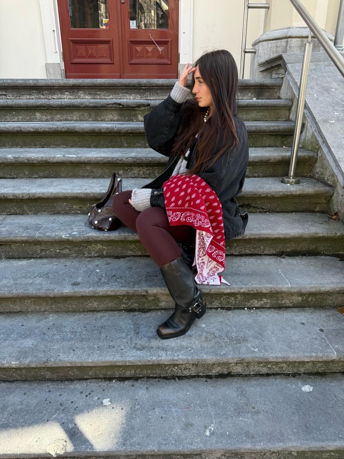 MARGAUX LÖNNBERG ADRIAN PANTS CARMIN