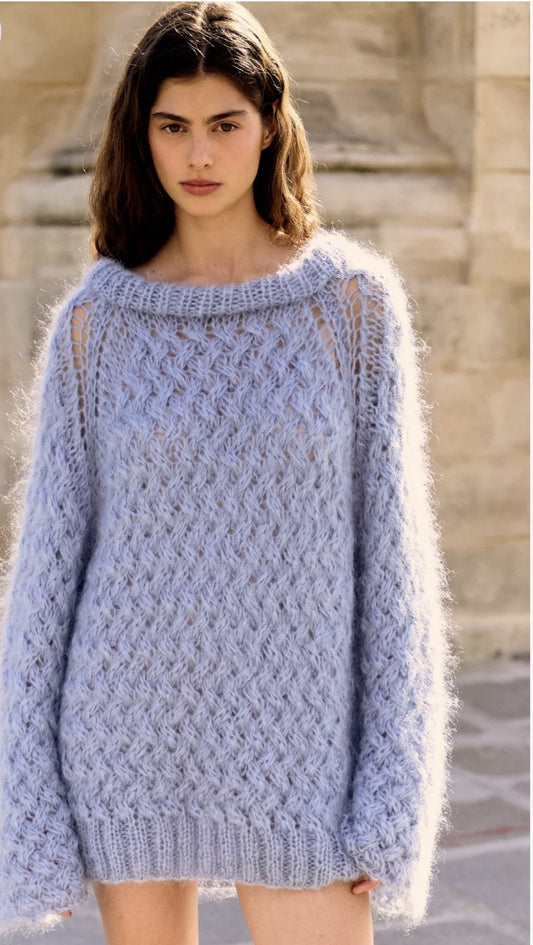 MES DEMOLISELLES BRAYDEN PULLOVER - BLUE
