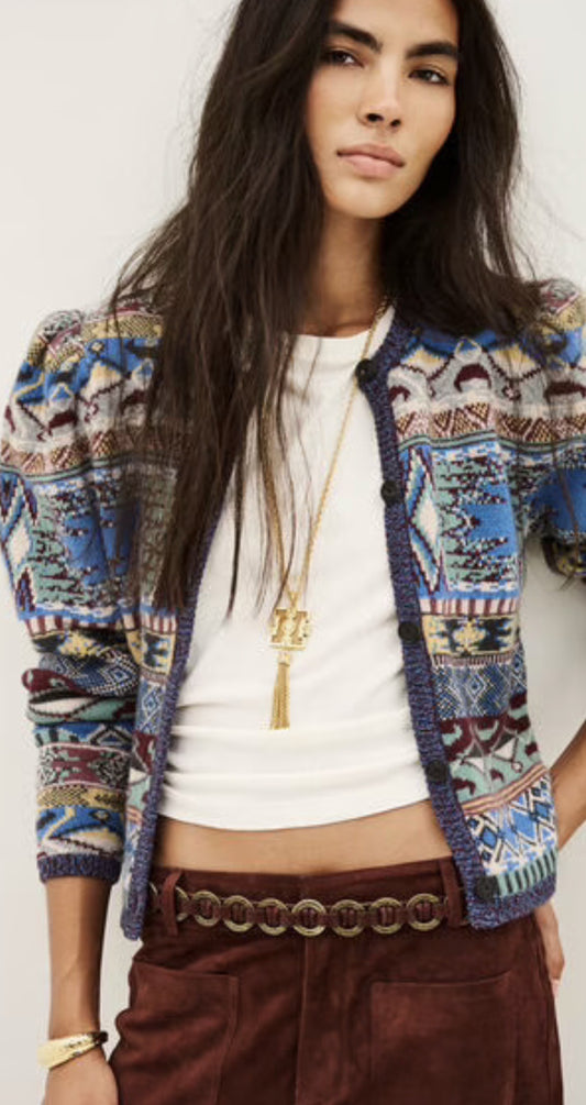 BASH VEST MAJA - MULTICOLOUR