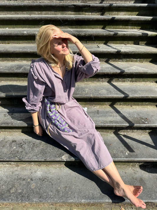 MES DEMOISELLES SABI DRESS- PURPLE