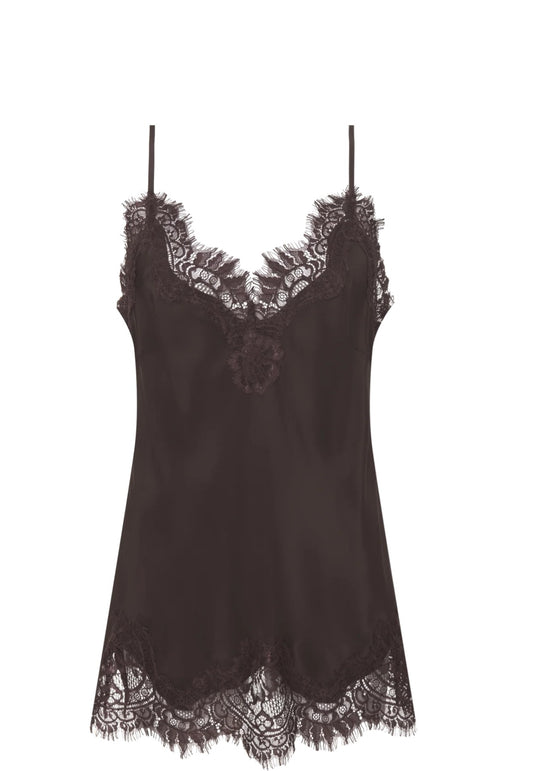 GOLDHAWK SILK TOP -PLUM