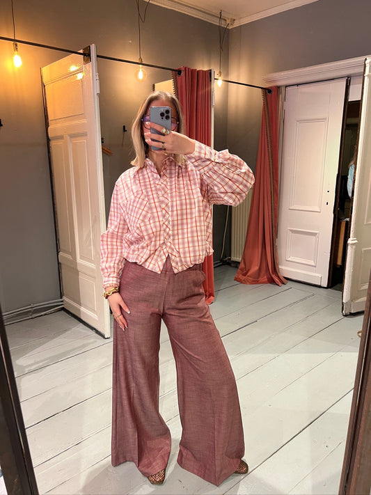 SEA ME HAPPY SUPER WOODY PANTS LIGHT WOVEN - CABERNET