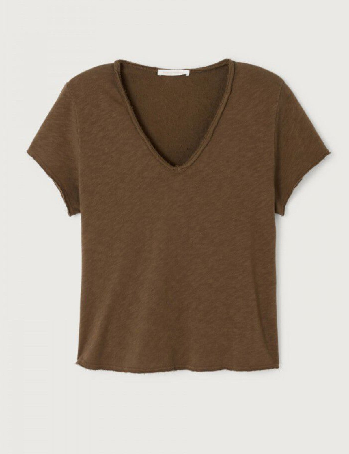 AMERICAN VINTAGE SONOMA T-SHIRT - VINTAGE KASTANJE