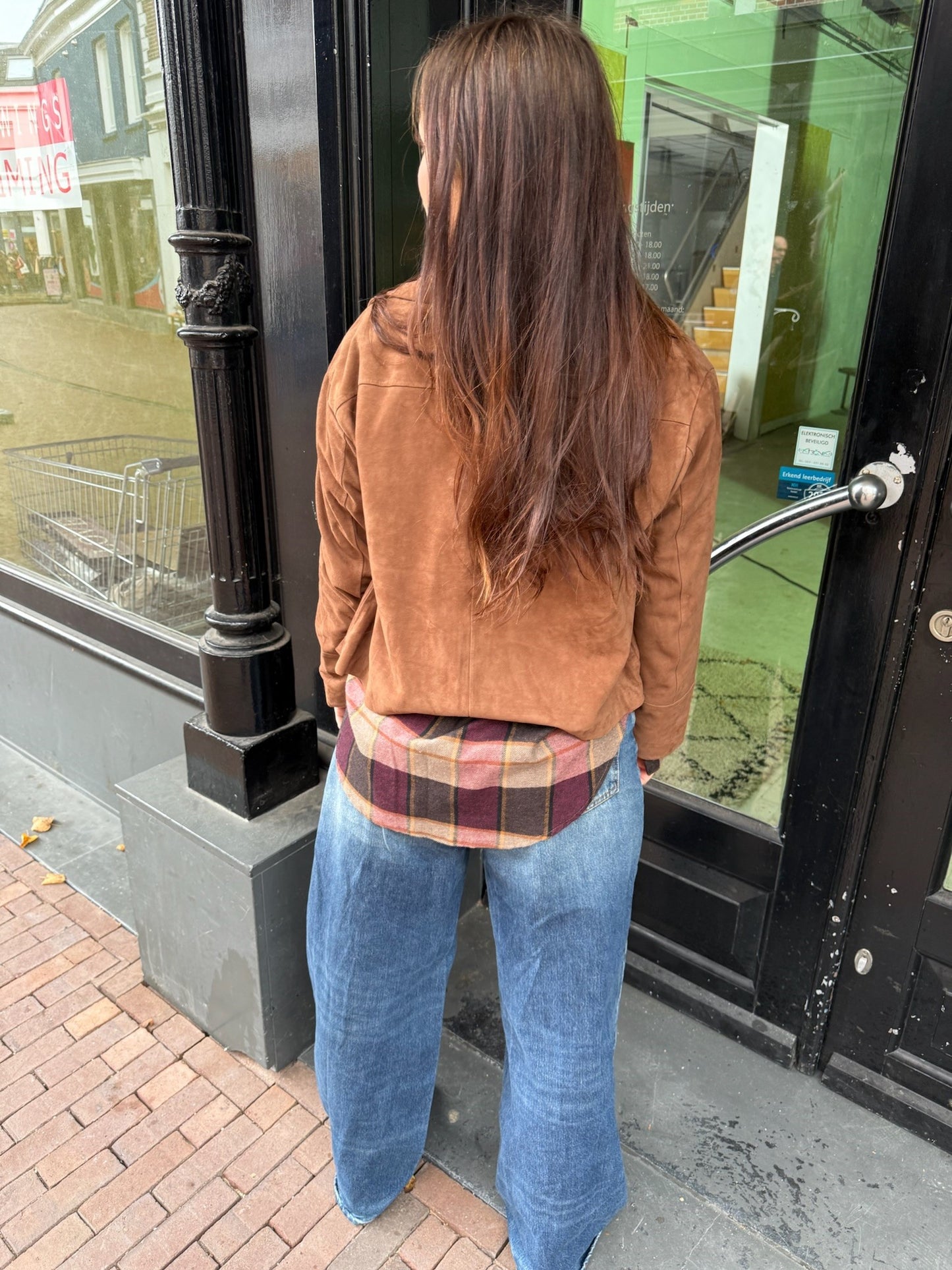 STUDIO AR BY ARMA - ELAINE- JACKET SUEDE - MOCHA