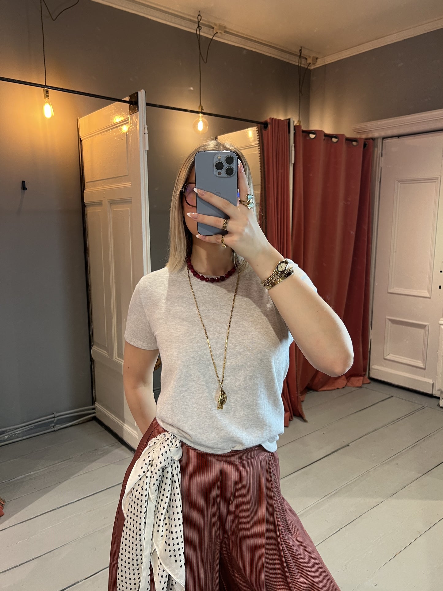 AMERICAN VINTAGE SONOMA T-SHIRT - GRIJS