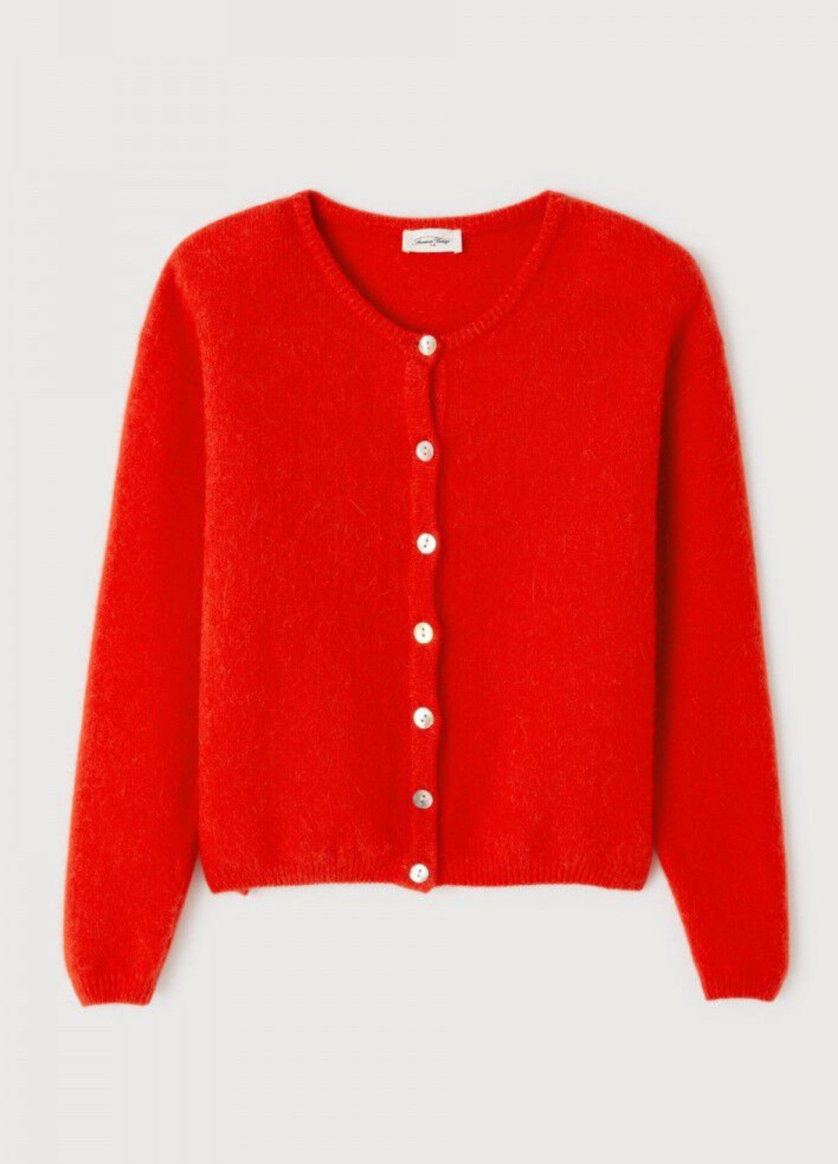 AMERICAN VINTAGE VITOW CARDIGAN - FRAISE STRAWBERRY