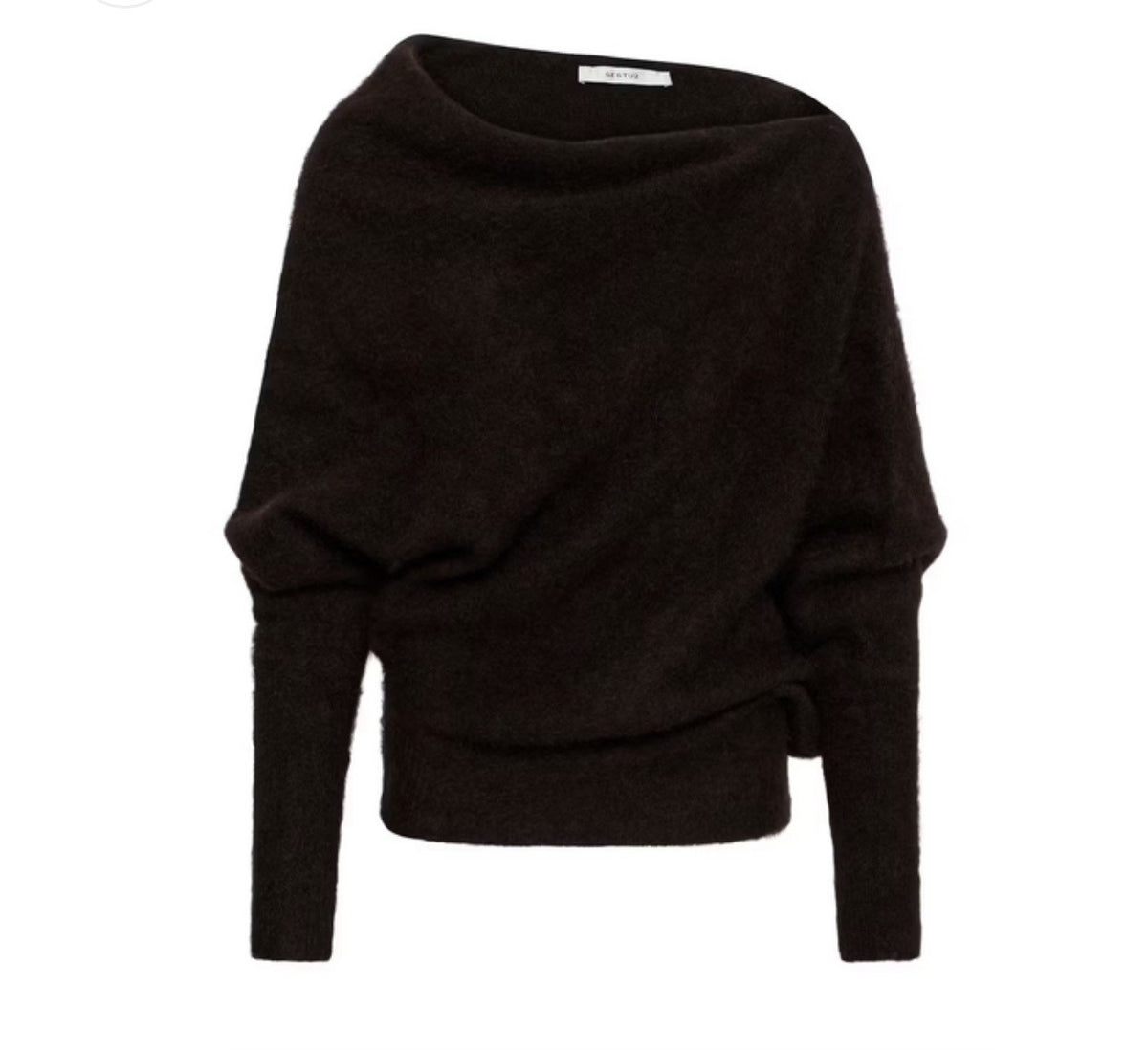 GESTUZ GZ DEBBY DRAPE PULL - GANACHE MELANGE