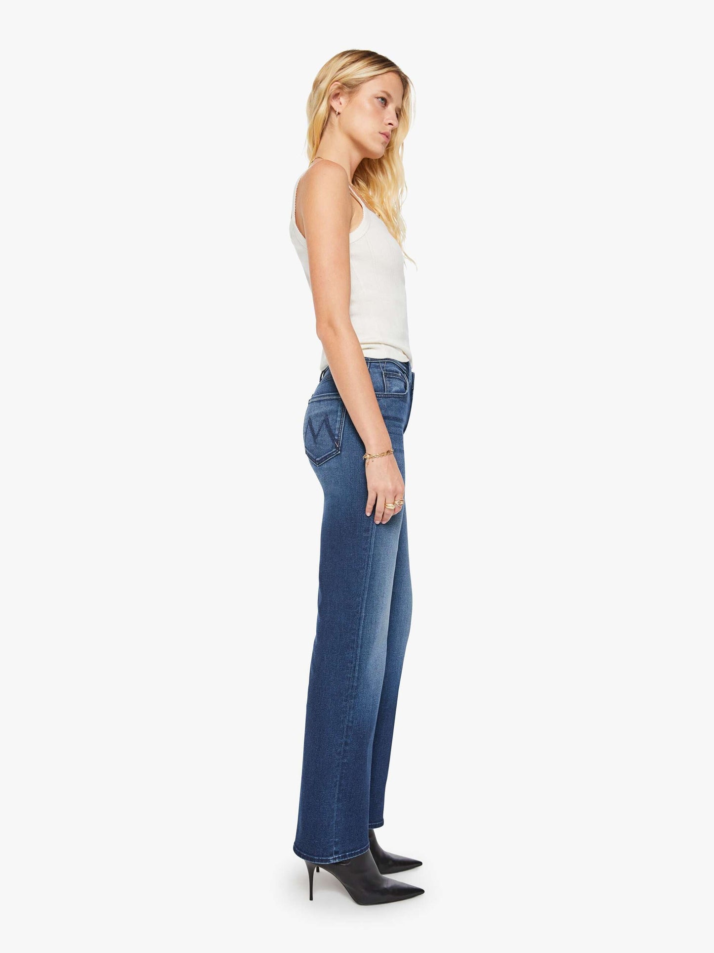 MOTHER THE KICK IT JEANS HOMECOMING HIGH
