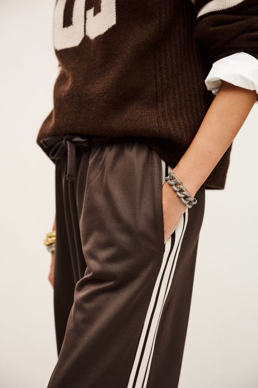 BA&SH JOSHUA PANTS- CHOCOLADE