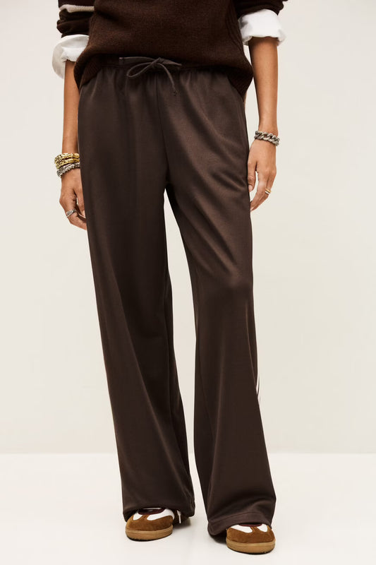 BA&SH JOSHUA PANTS- CHOCOLADE
