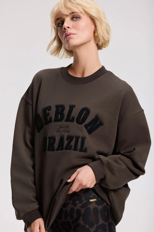 DEBLON MALOU SWEATER CACAO