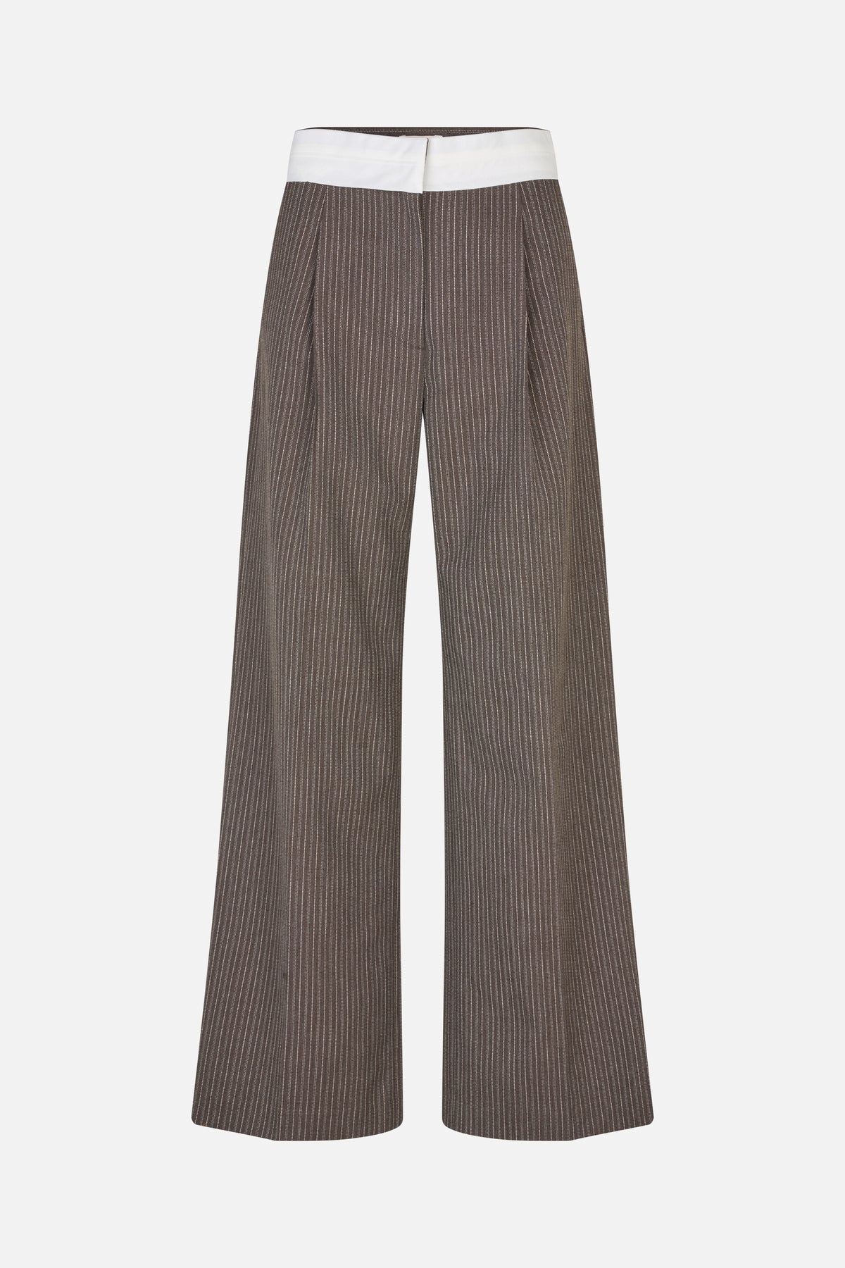 BAUM UND PFERDGARTEN NEYAT TROUSERS DARK BROWN