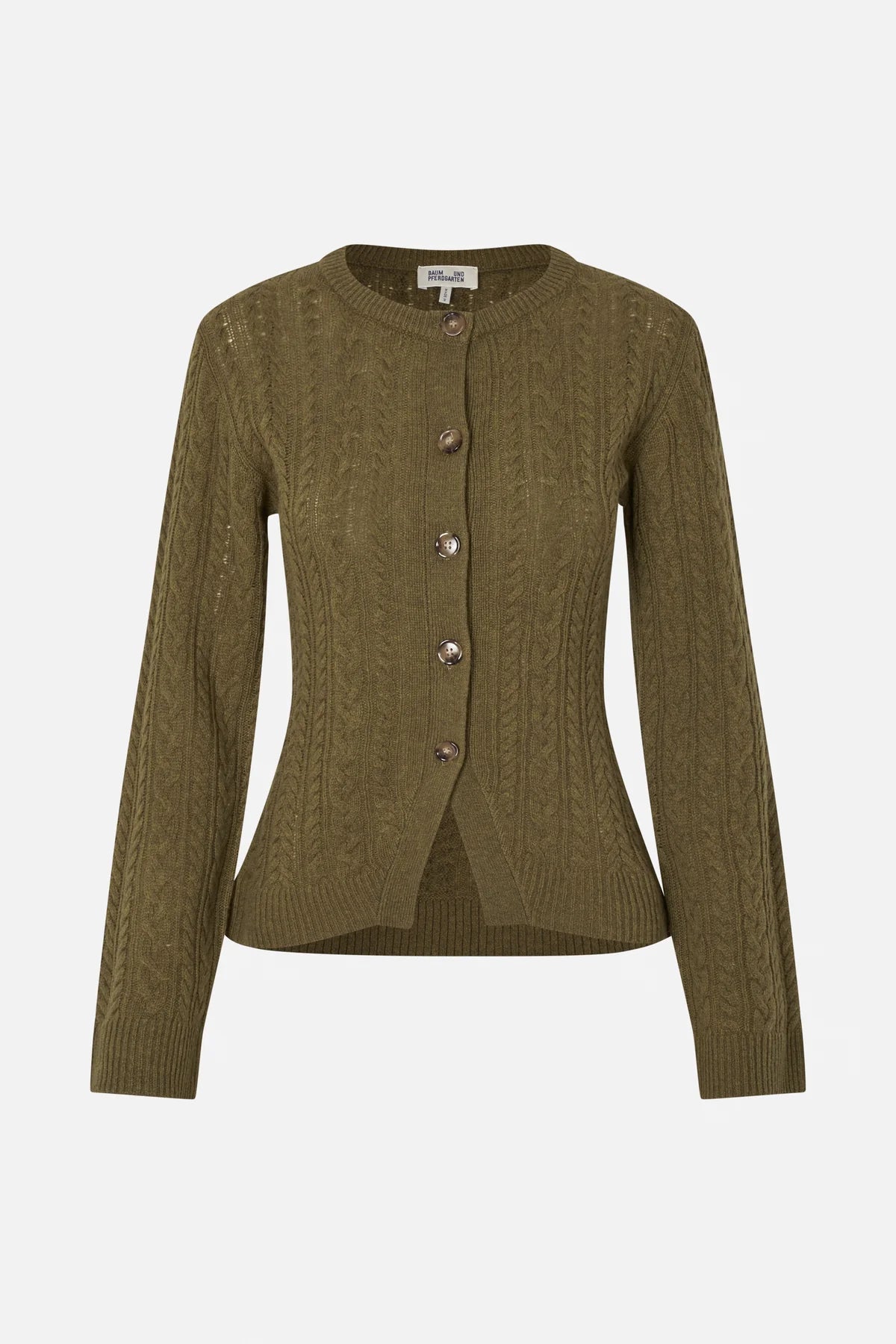 BAUM UND PFERDGARTEN CLARAH CARDIGAN IVY GREEN