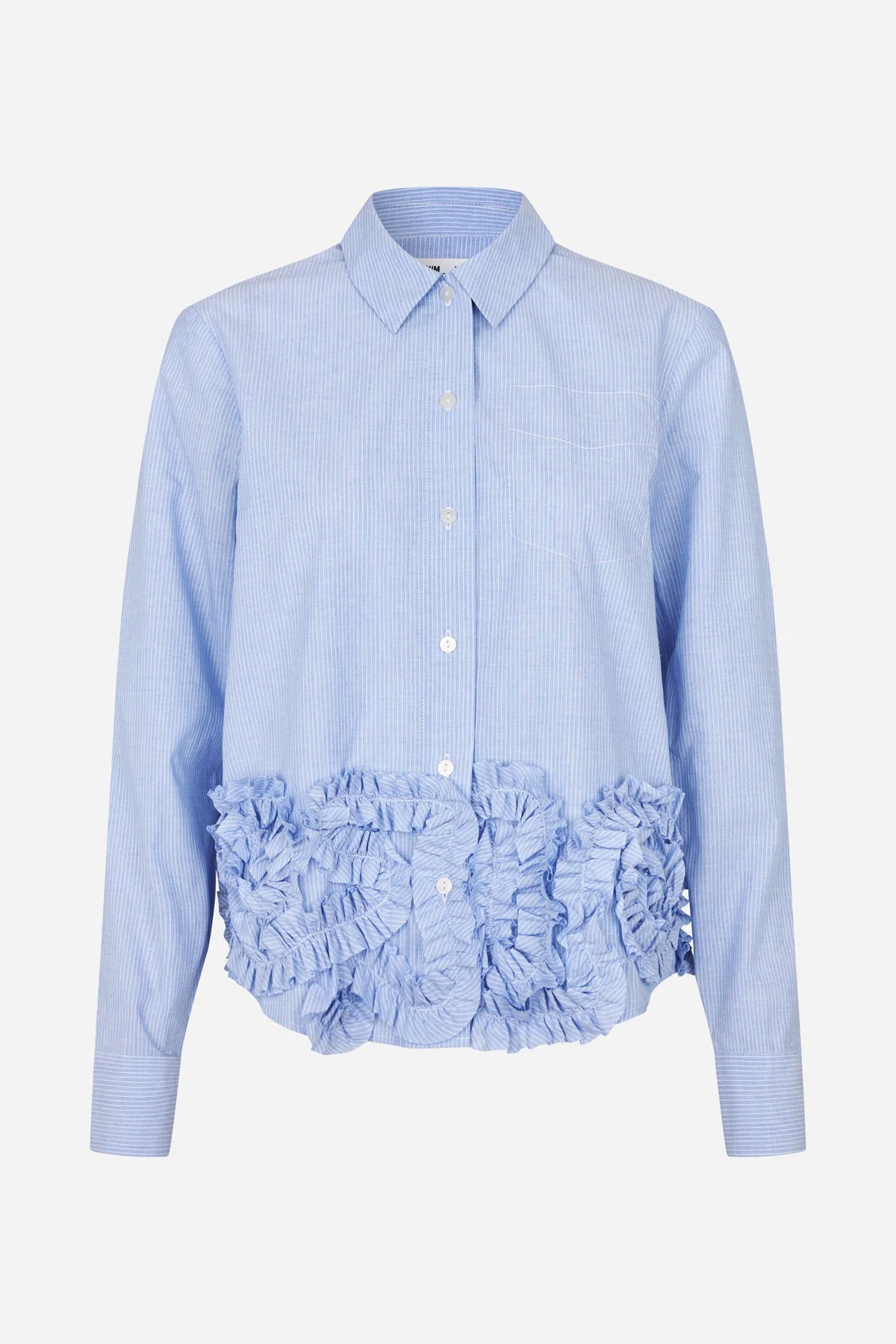BAUM UND PFERDGARTEN MARIEL SHIRT BLUE HERON STRIPE