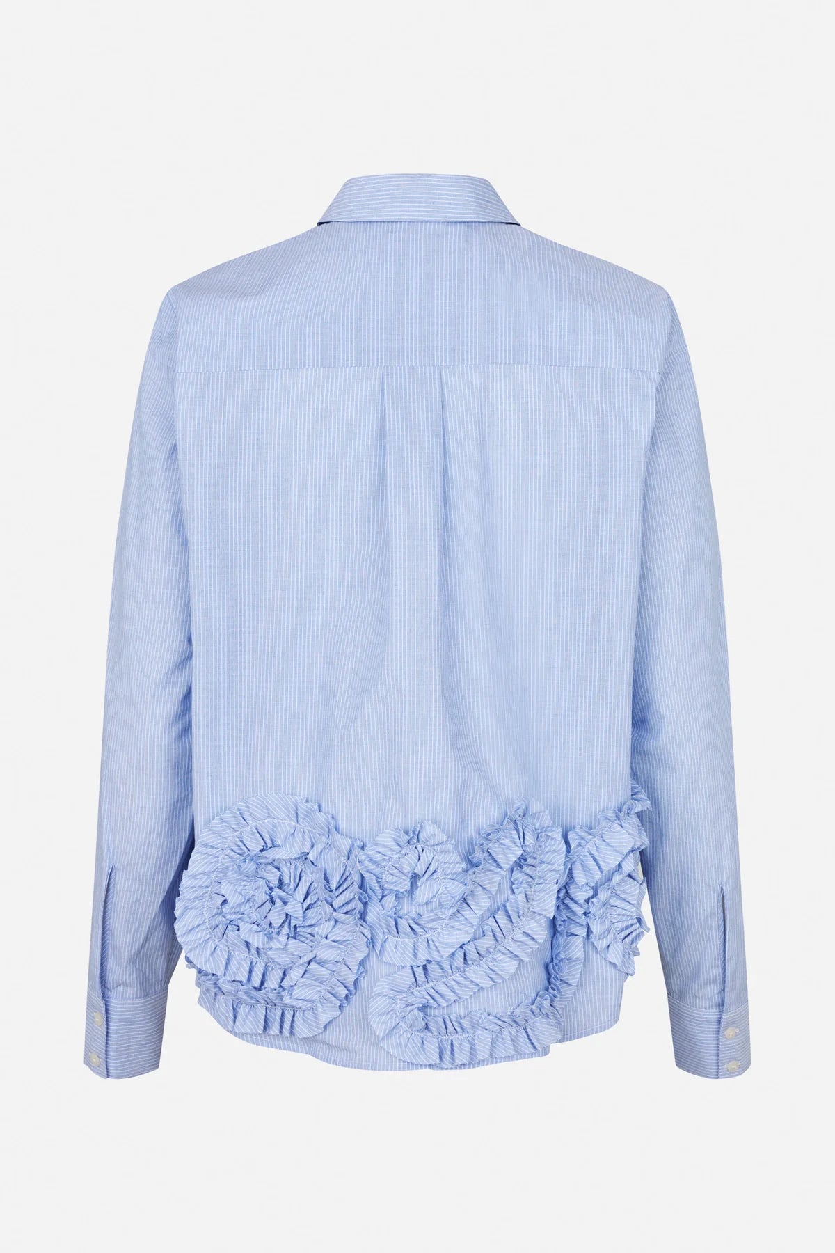 BAUM UND PFERDGARTEN MARIEL SHIRT BLUE HERON STRIPE