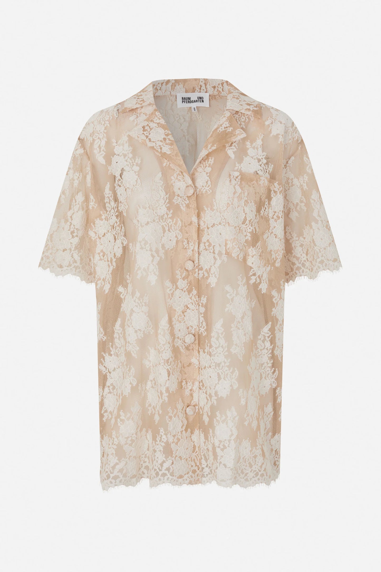 BAUM UND PFERDGARTEN MANNICA SHIRT - FRAPPE BEIGE