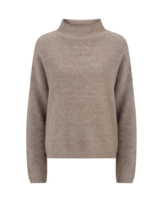 KNIT-TED KIM PULLOVER SAND