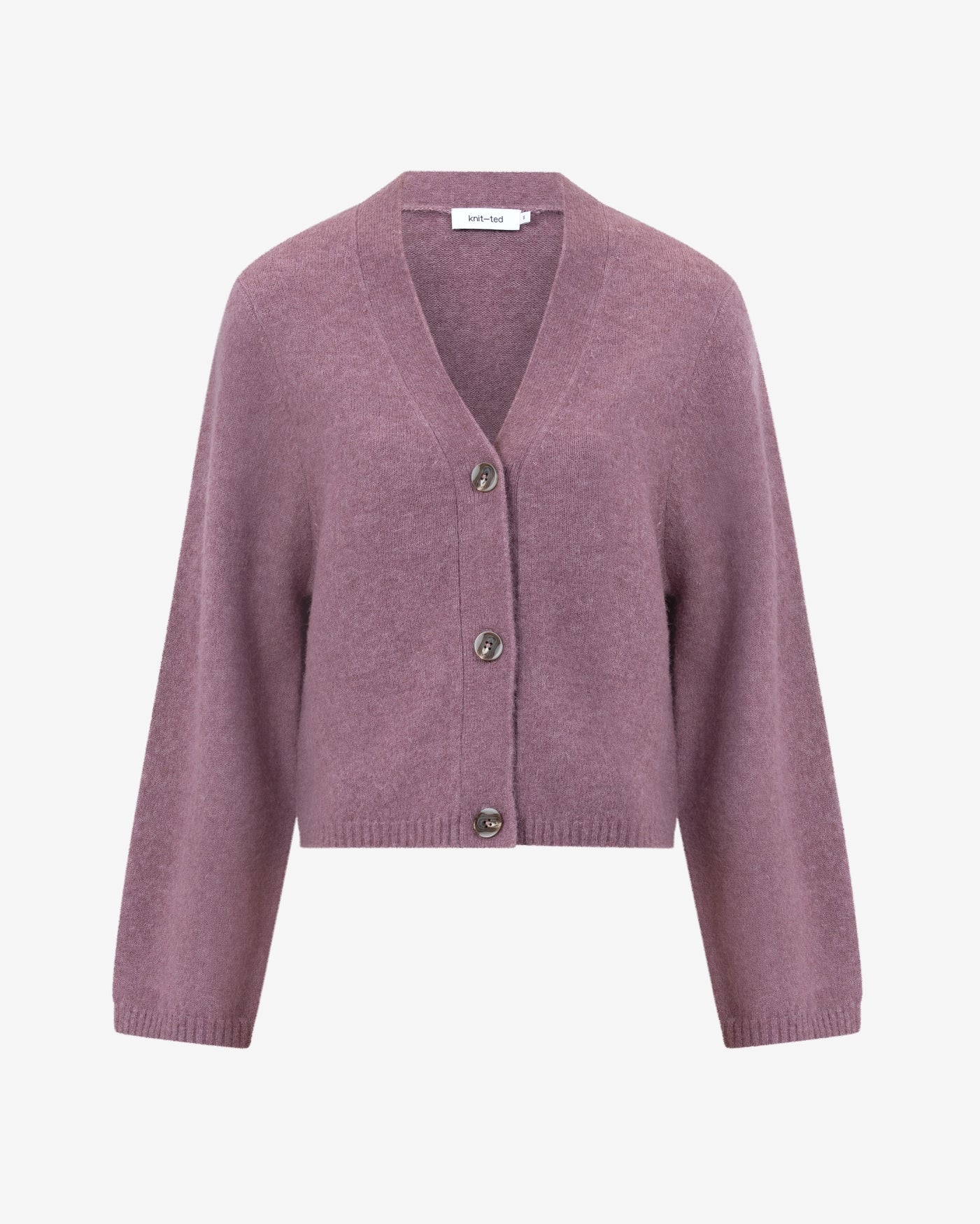 KNIT-TED ARIEL CARDIGAN LILAC