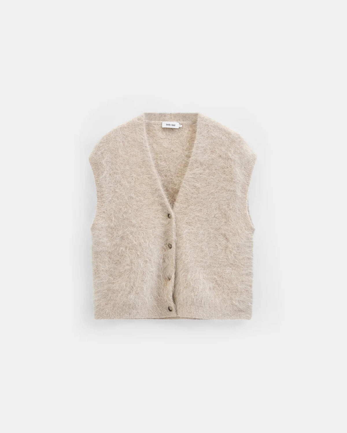 KNIT-TED CONSTANZE CARDIGAN CREME