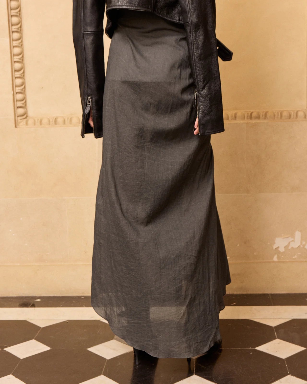 MES DEMOISELLES DECCA SKIRT BLACK
