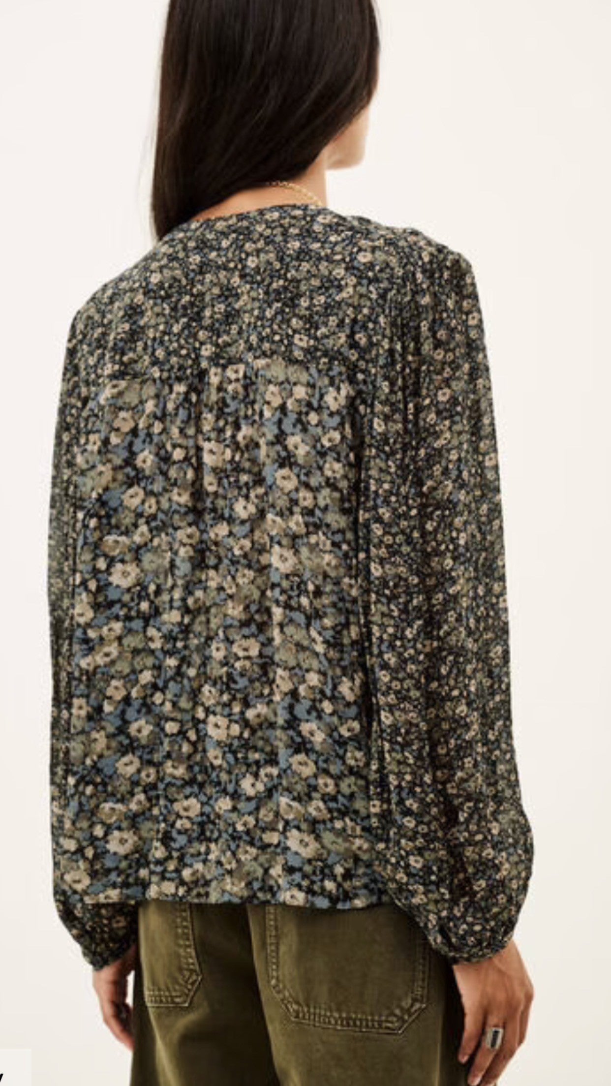 BASH BLOUSE KROSS - KAKI