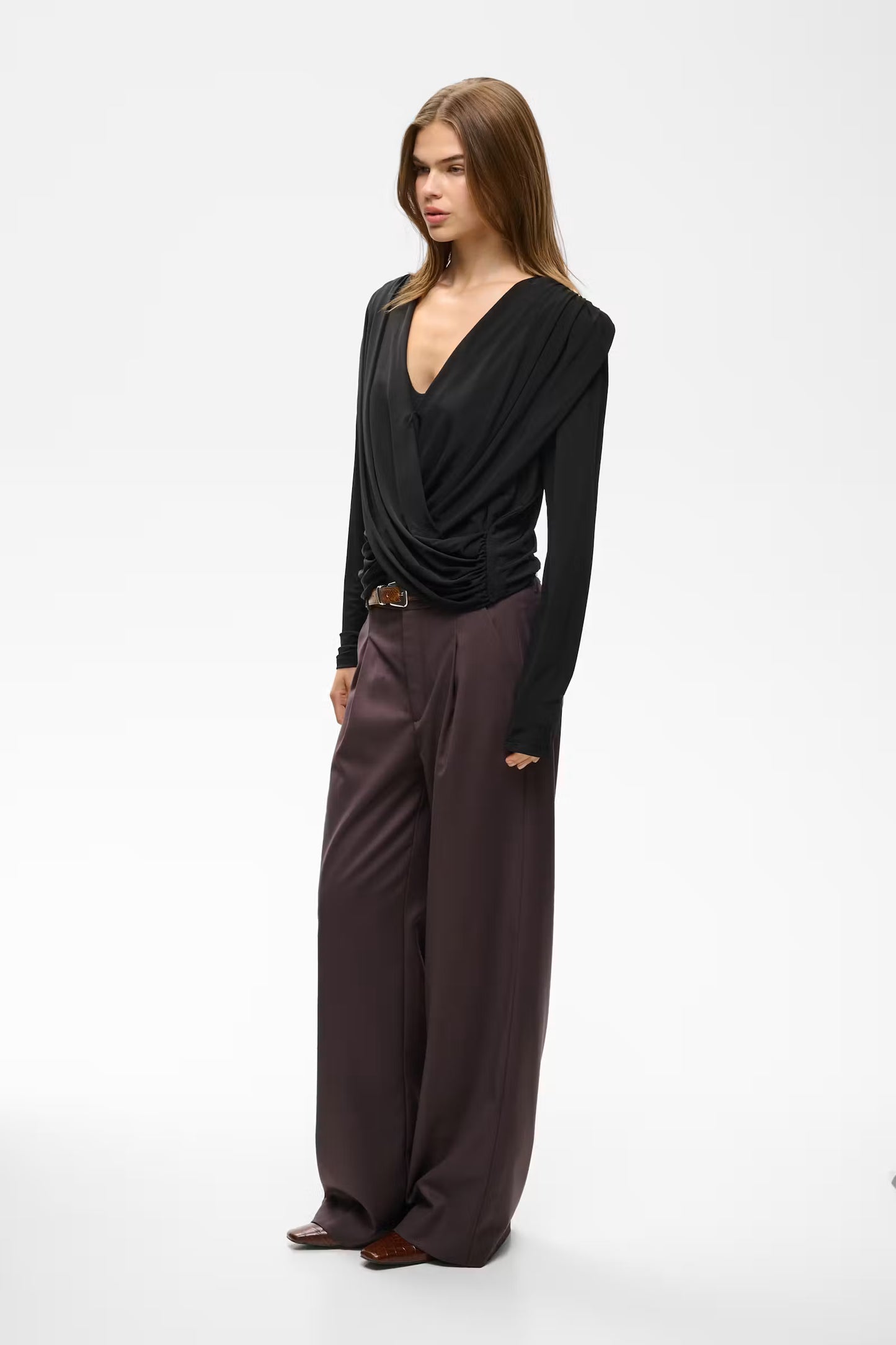 GESTUZ JOSEFI BLOUSE BLACK