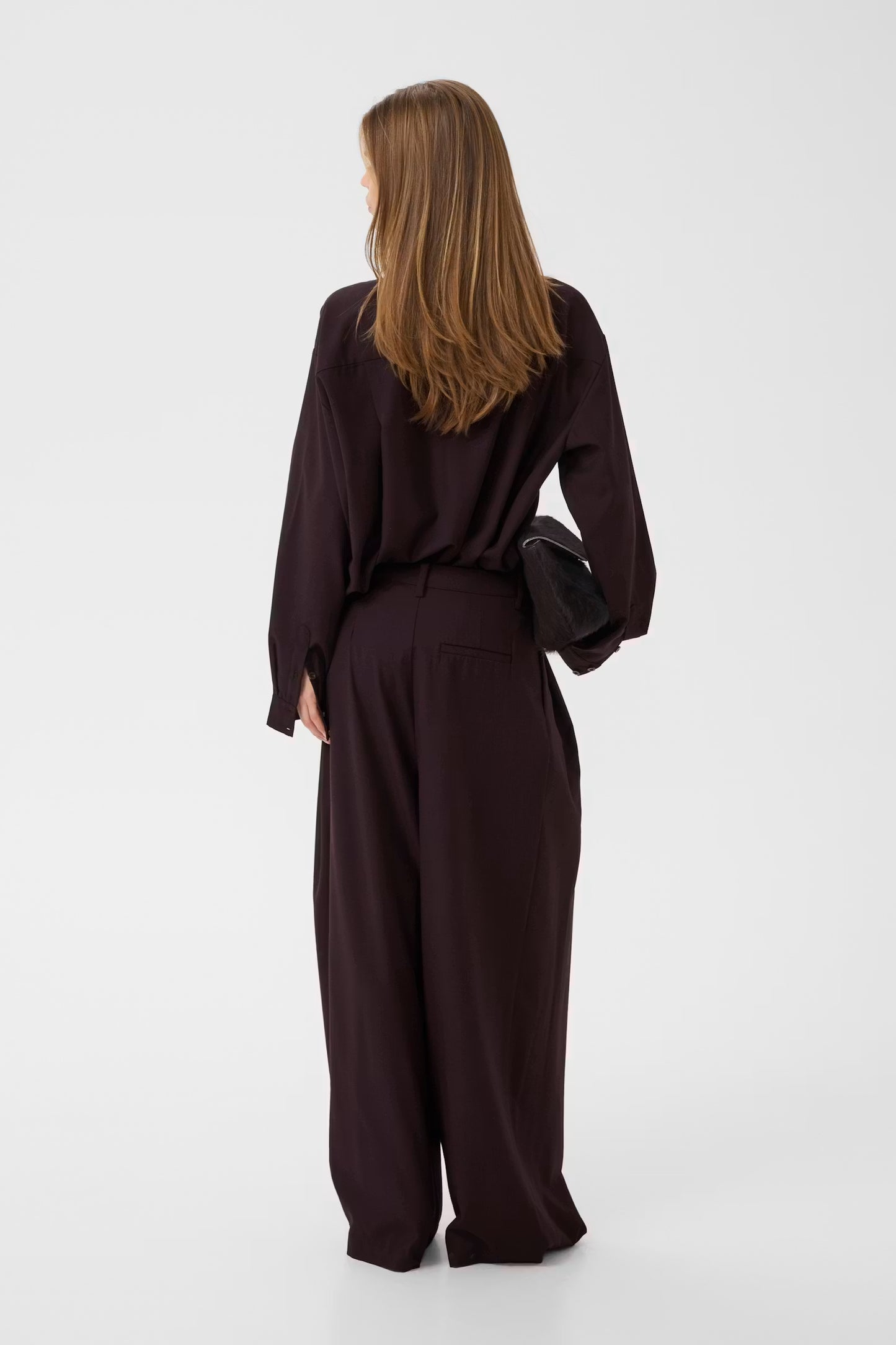 GESTUZ SCHANY PANTS DEEP PLUM