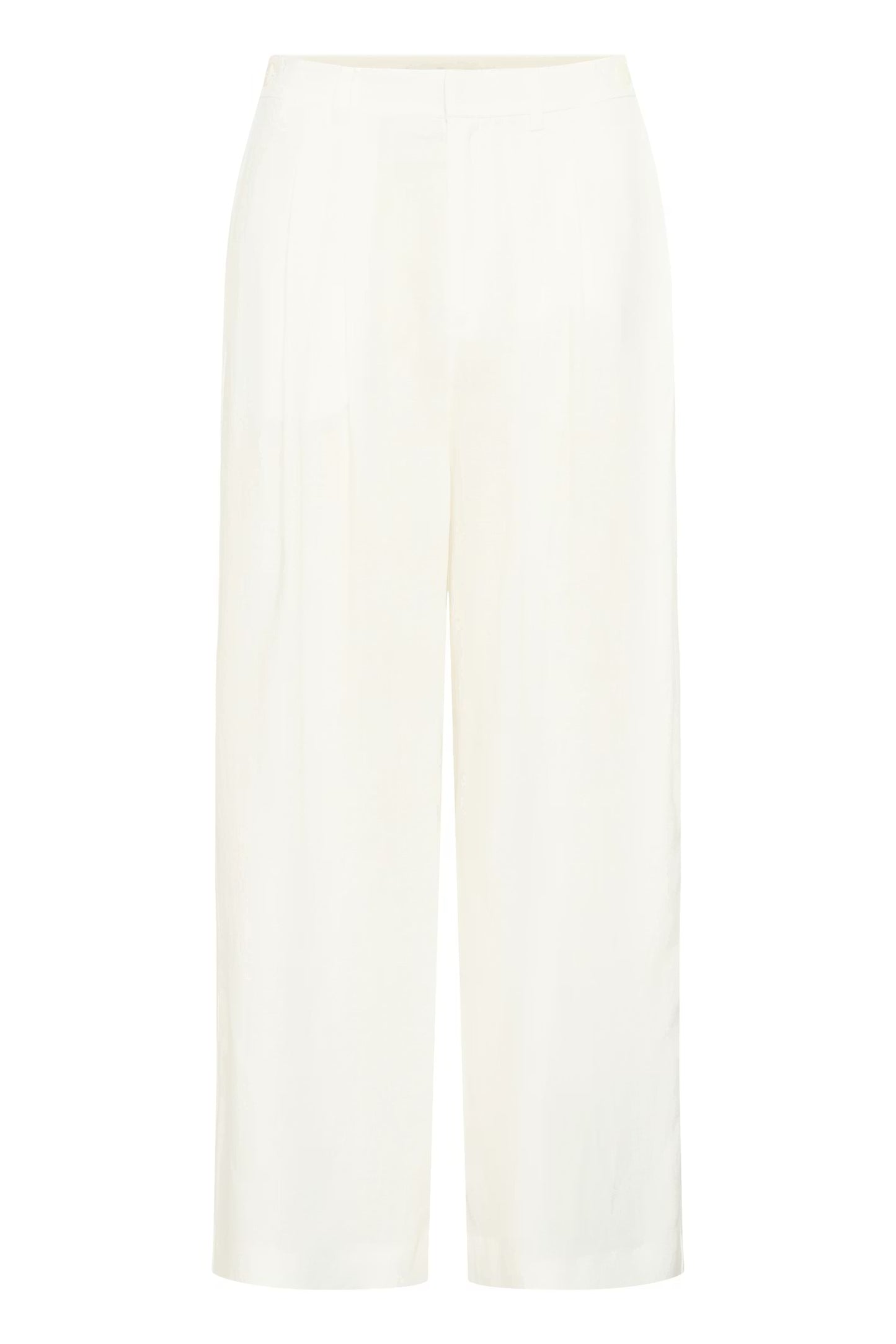 GESTUZ RIAVA PANTS BRIGHT WHITE