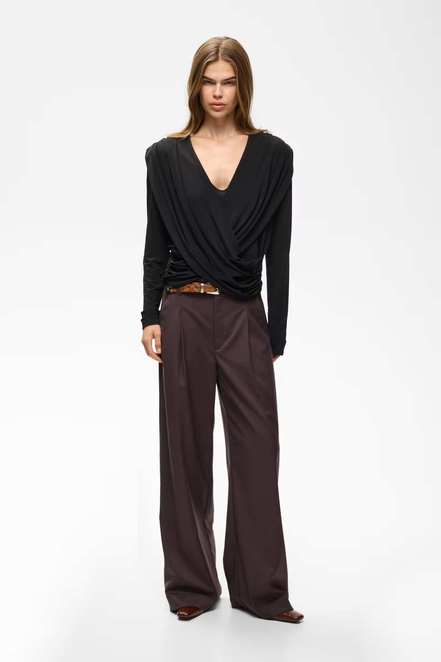 GESTUZ JOSEFI BLOUSE BLACK
