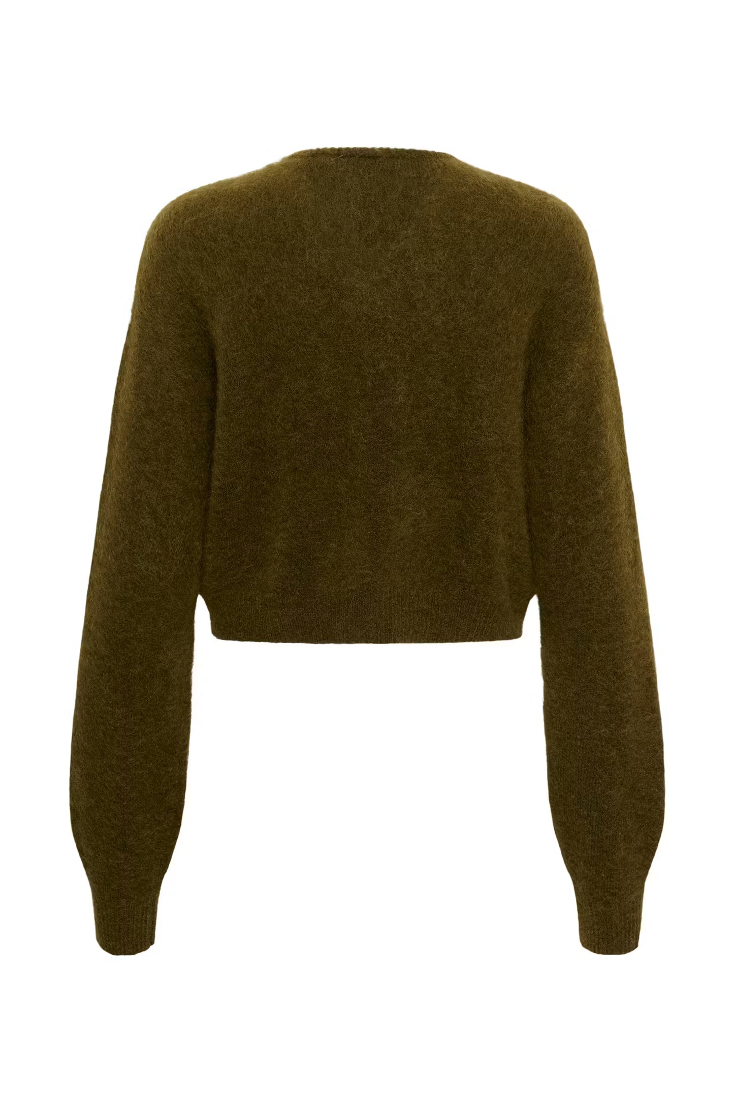 GESTUZ DEBBIE CARDIGAN PLANTATION MELANGE BROWN