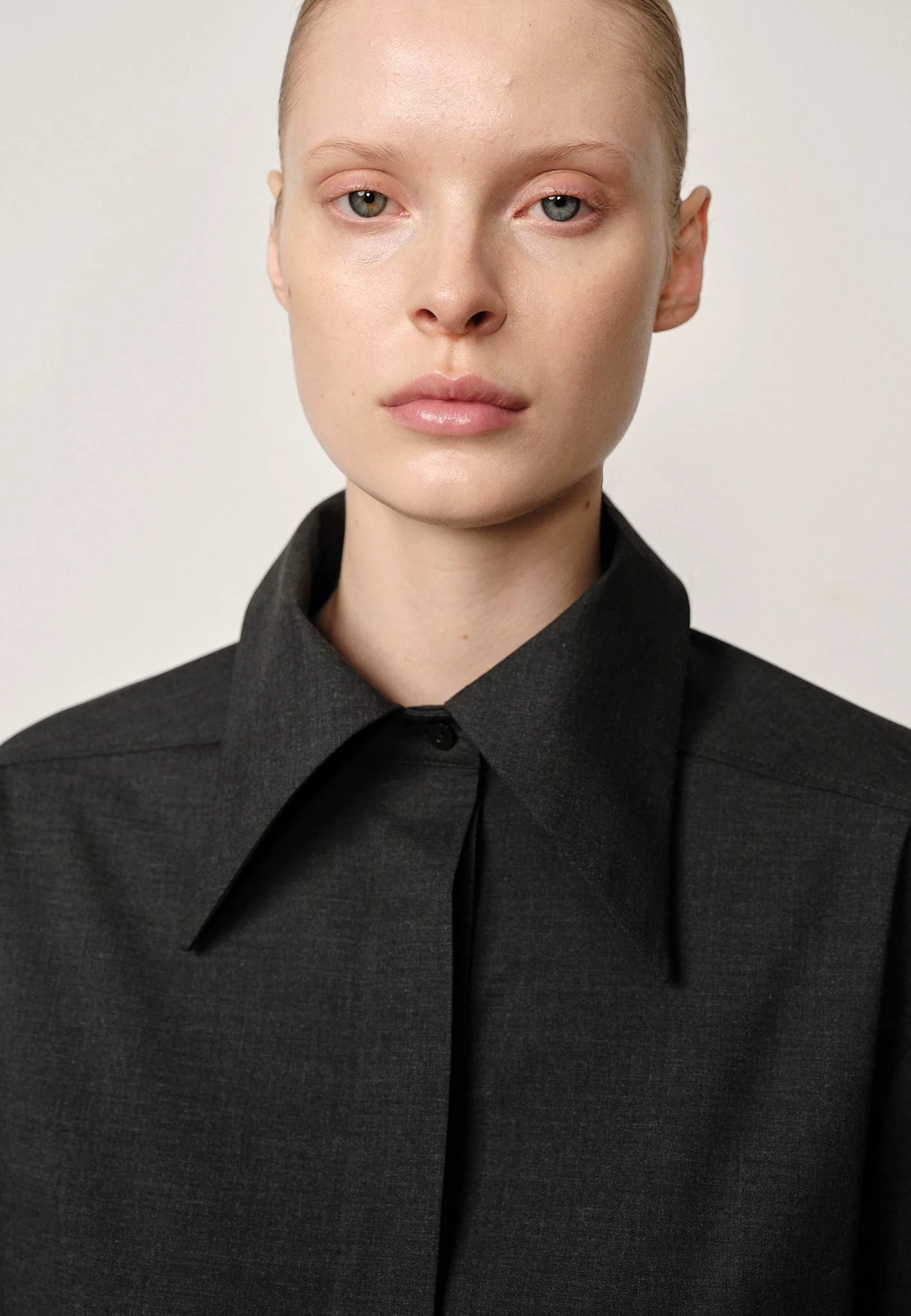 HERSKIND DARA SHIRT DARK GREY