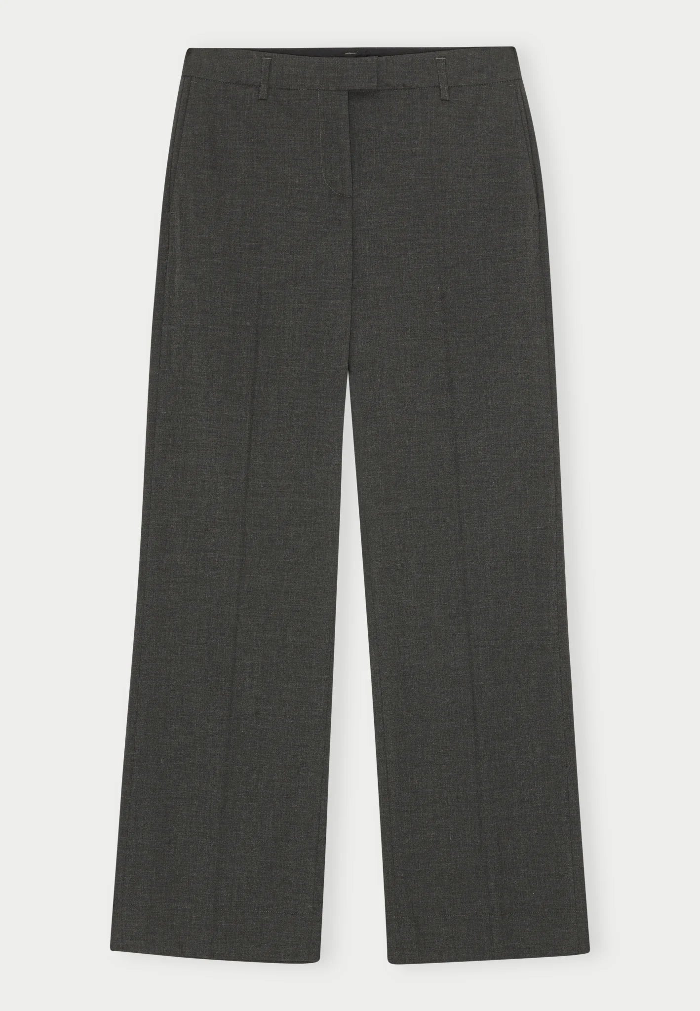 HERSKIND JACK LOW WAIST PANTS DARK GREY